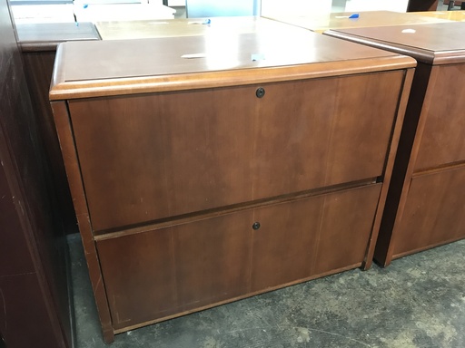 2 drawer lateral file cherry