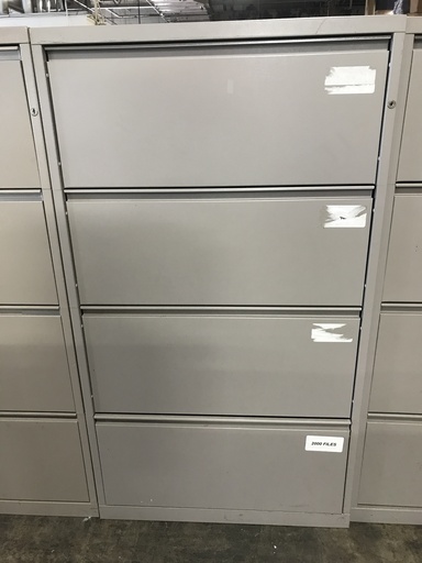 30" 3 Drawer Lateral Grey