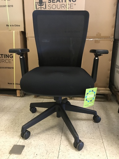 Seating Source J210 Black mesh task chair