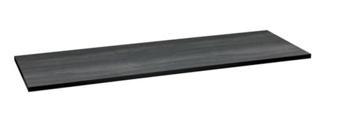 [ws2472 fluted] Euroline Work Surface 24x72 Grey Fluted