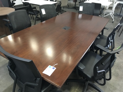 4'x8' Powered Conference Table 