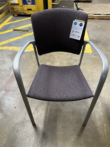 Purple Brayton International Stackable Side Chair   