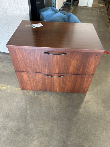 2 Drawer 36" Kimball Lateral File Cabinet