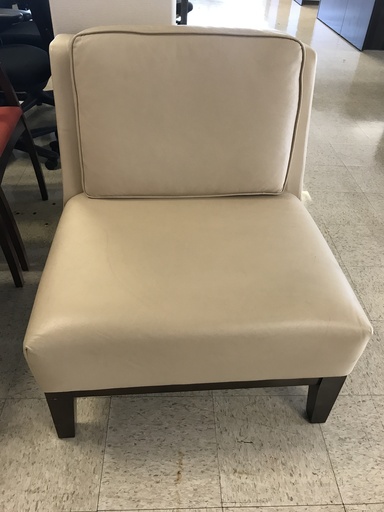 Kimball Pose Lounge Seat Wood Base Cream (no arms)