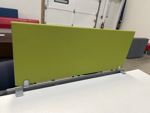 20"x50" Steelcase Privacy Screens - Lime Green