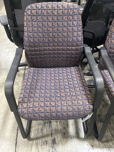 Pattern Sled Base Guest Chair