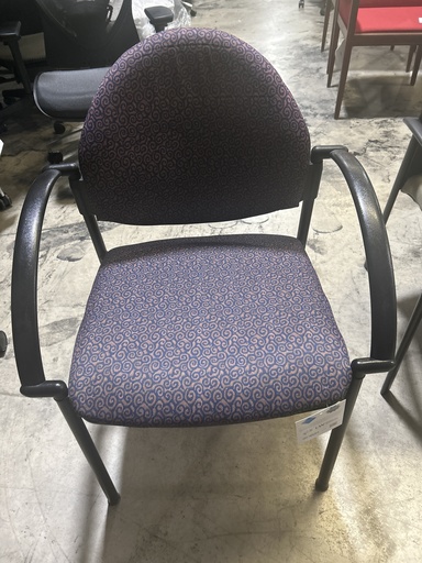 Swirl Pattern Guest Chair