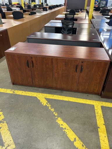 24x72 Storage Credenza Dark Cherry