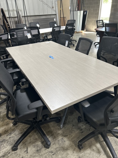 4'x8' Steelcase Payback Conf. Table - Light Gray