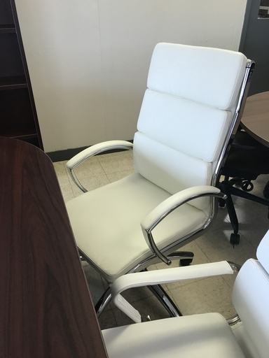 Mid-Back Executive Chair White
