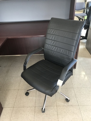 Boss 9441 Leather Executive Chair black