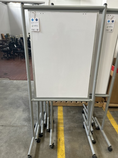 6'x3' Mobile White Board No Basket