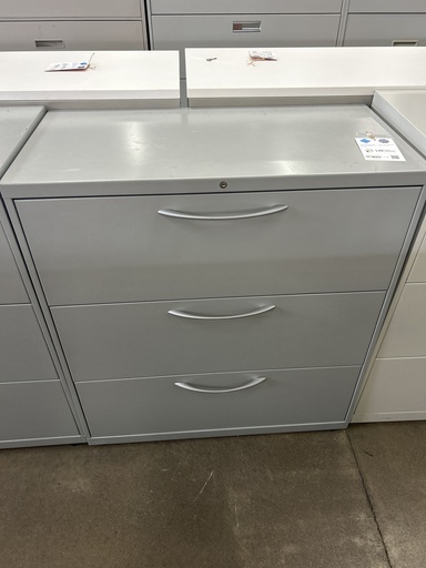 36" Hon 3 Drawer Lateral File