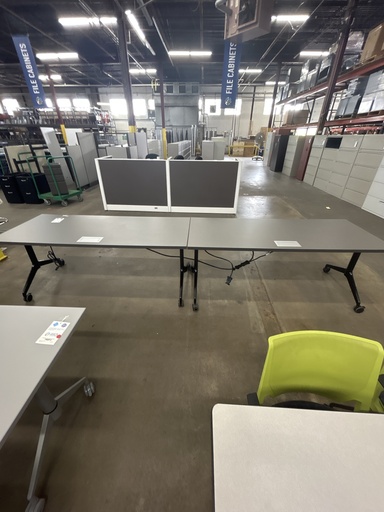 Set of 2 30x72 Powered Training Tables