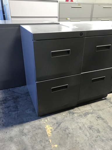 AO2 file/file medium tone pedestal file cabinet