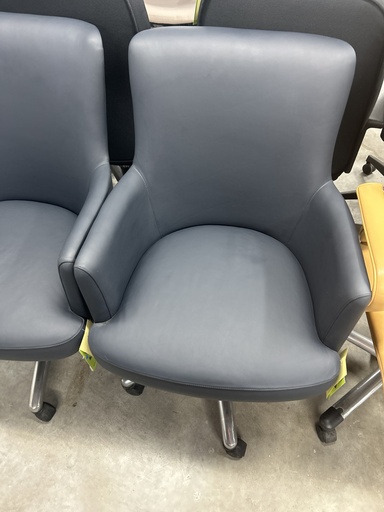 Bernhardt Navy Blue Conference Chair 