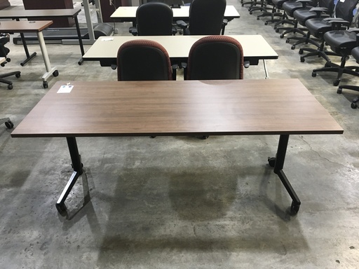 30x60 walnut Flip top tables