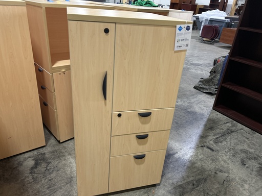 24x48" Personal Wardrobe Unit - Maple - LH