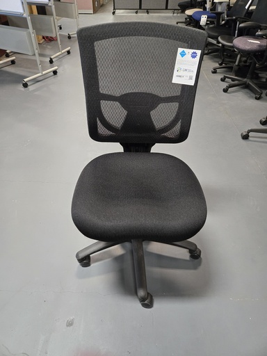 Office Source Ergonomic Task Chair armless black