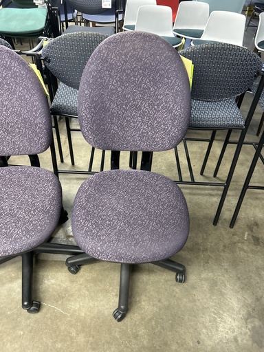 Purple Criterion Chair No Arms