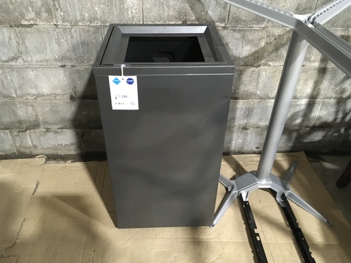 Grey recycle Trashcan    