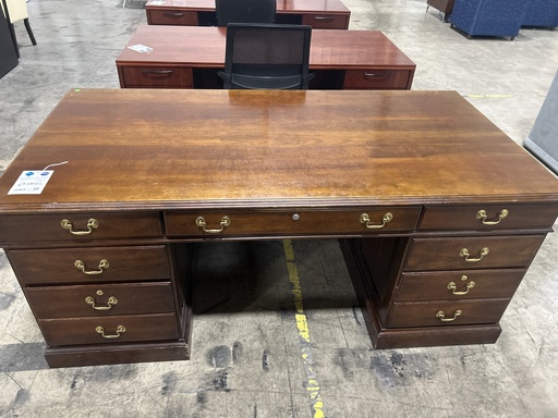 36x72 Traditional Desk Chestnut