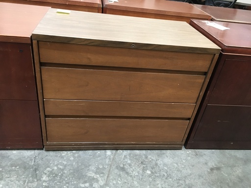 2 drawer lateral - Walnut