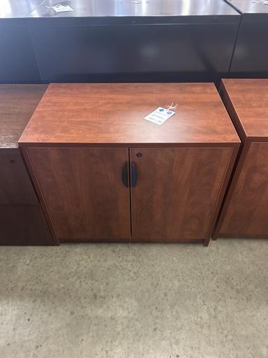 36" Cherry Storage Cabinet 