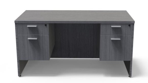 Euroline 24x71 Dbl Ped Credenza Grey