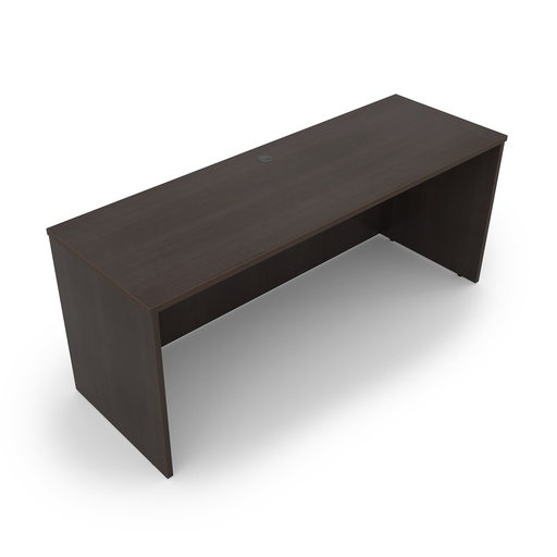 [C2466] Euroline 24x66 Credenza Shell Espresso