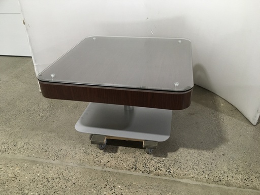 36x36 Glass Top Lobby Table