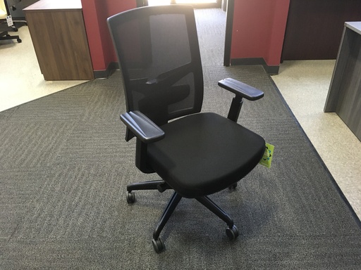 [Ch200.00.01] Euroline Black Mesh Back Task Chair