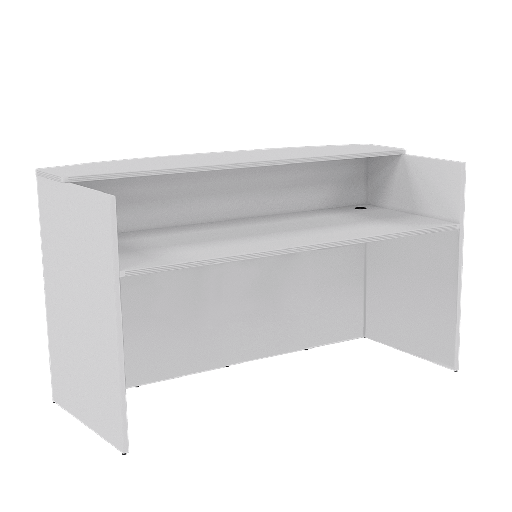 [RD3071] Euroline Reception 30x71 Desk Shell White