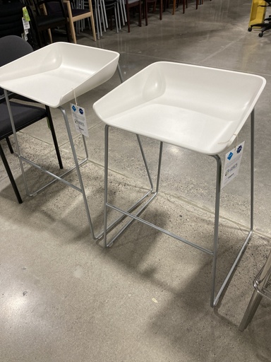 29'' Café Stool White