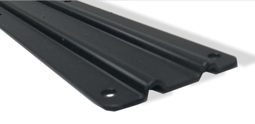 [UI.0015.48-BK-N] Work Surface Stiffener Support Channel 48" Black