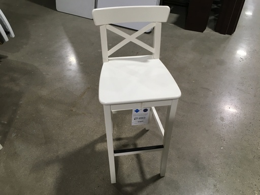 Wood Stools (white)