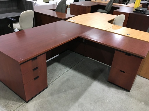 36x72 L-Desk RH (Cherry)