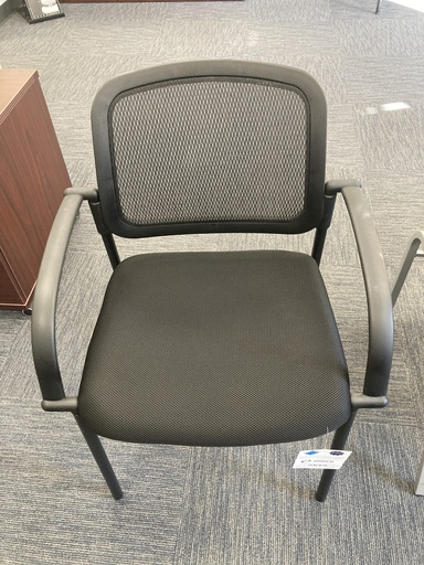 [closeout - SXEG10LAS1131153] Mesh Back Guest Chair Black Seat*new list $429*