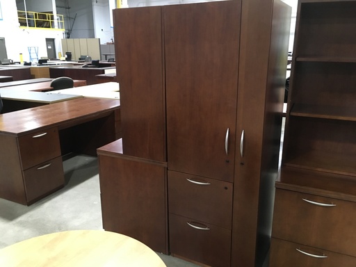 24x24x67 Wood Storage Combo FF (RH)