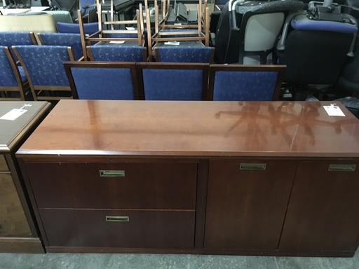 24x72 Storage Credenza Cherry