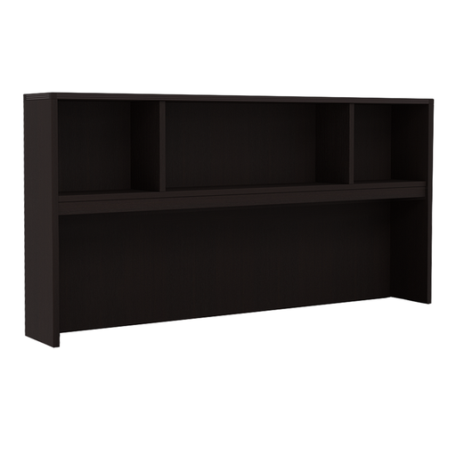 [OH71] Euroline 71" Open Hutch Espresso- doors not included