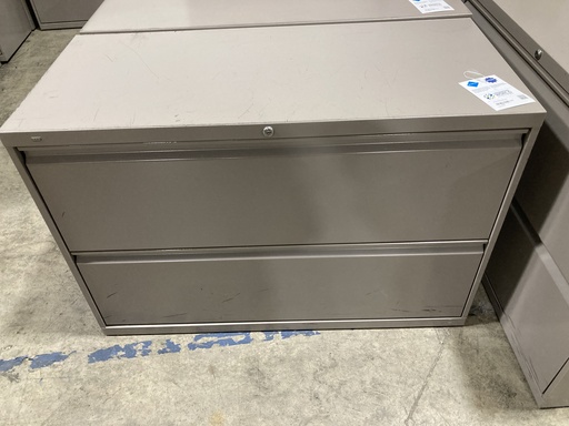 42" Hon 2  Drawer Lateral - Grey