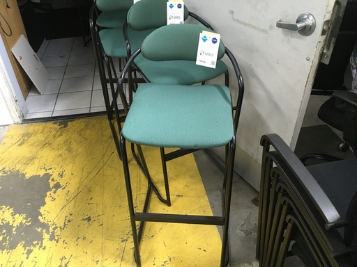 Green High Top Stacker Stools